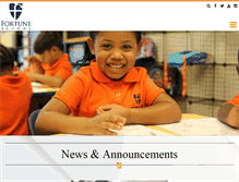Tablet Screenshot of fortuneschool.org
